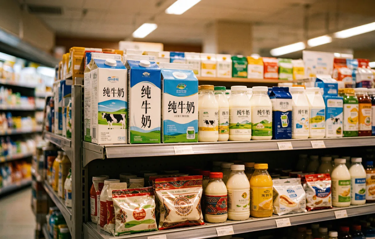 把草原牛奶变成全国早餐